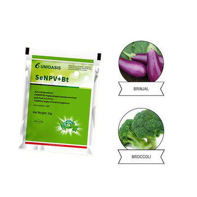 Brassicaceous Vegetable Kale Broccoli Cabbage Organic Pesticide 0.01billion/Ml SeNPV Without Residue