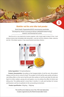 Natural 1% Hydramethylnon Red Ant Killing Bait Powder In Parks Lawns