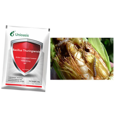 Organic Bacillus Thuringiensis Pesticide 16000 IU/mg for Effective Control of Lepidoptera Pests