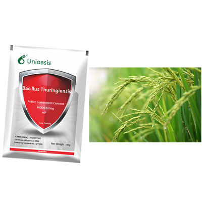 16000 IU/mg Bacillus Thuringiensis BT Microbial Pesticide for Wide Spectrum Pest Control with Organic Certification