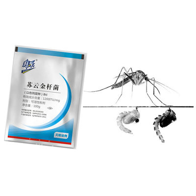 Bti Mosquito Larvae Killer 1200ITU/mg Eco-friendly Microbial Insecticide for Culex Aedes Anopheles