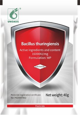 WP Bt Bacillus Thuringiensis Organic Vegetable Safe Insecticide Spray 16000 Iu/Mg