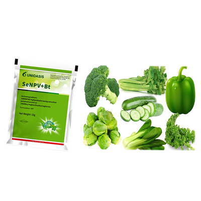 Natural Organic Insect Viral Pesticide SeNPV &Bt WP for Brassicaceous Vegetable Spodoptera Exigua NPV Biopesticide