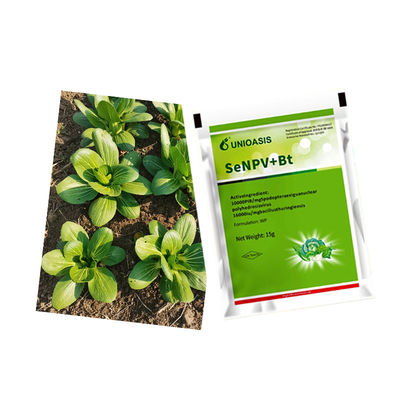 Organic Certification SeNPV Biological Pesticide for Cruciferous Vegetables with No Pesticide Residue and Long-lasting Effect
