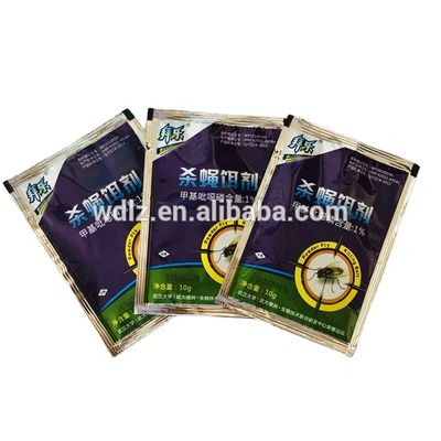 Fly Killing Bait with Cis-9-Tricosene for Effective Fly Control - 10g/sachet Rain Resistant Insecticide