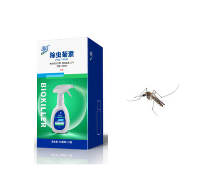 Indoor Environment Non Odor Insecticide Control Mosquito Fleas 1.5% pyrethrin EW