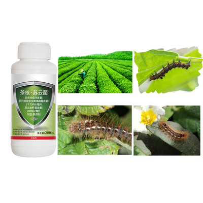Black Tea Pest Geometer Killer Pesticide 10 million PIB/mL EoNPV 2000IU/mL Bt 