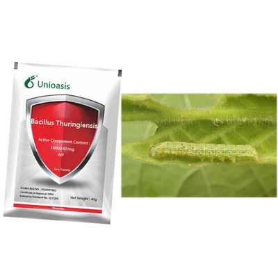Organic Bacillus Thuringiensis Pesticide 16000 IU/mg for Effective Control of Lepidoptera Pests