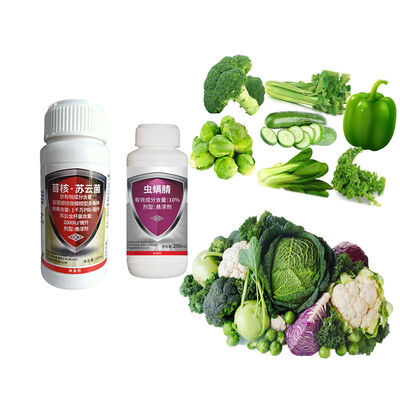 AcNPV & Bt & Chlorfenapyr SC Organic Natural Insecticide for Tomato Plants with Organic Certification, No Residue, and Target-Specific Pest Control