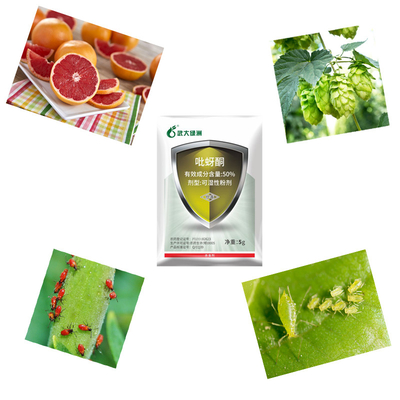 50% Pymetrozine WP Control Fruit And Vegetable Insecticide For Borer