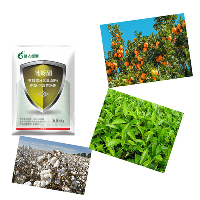 Agricultural Rice Wheat Pesticides 50% Pymetrozine WP Planthopper Aphid Control