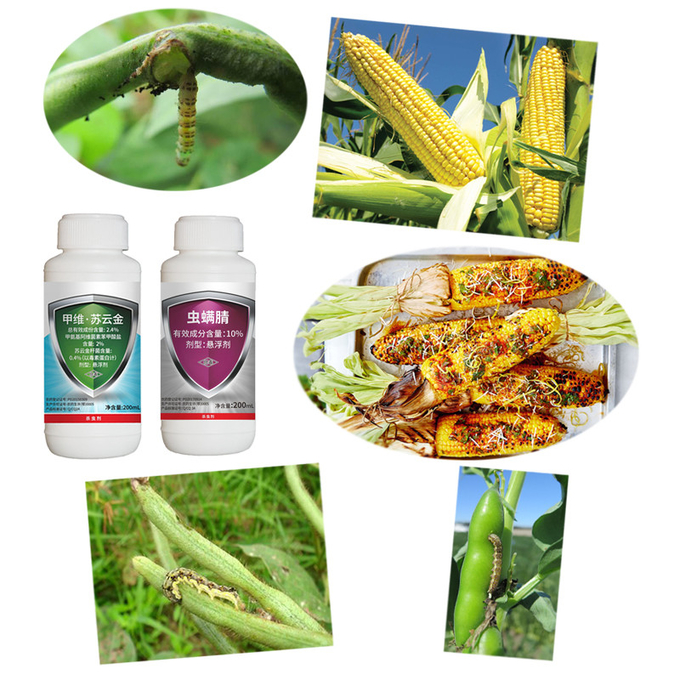 2.4 Emamectin Benzoate Bt Corn Borer Pesticide Insecticide For Paddy Crop
